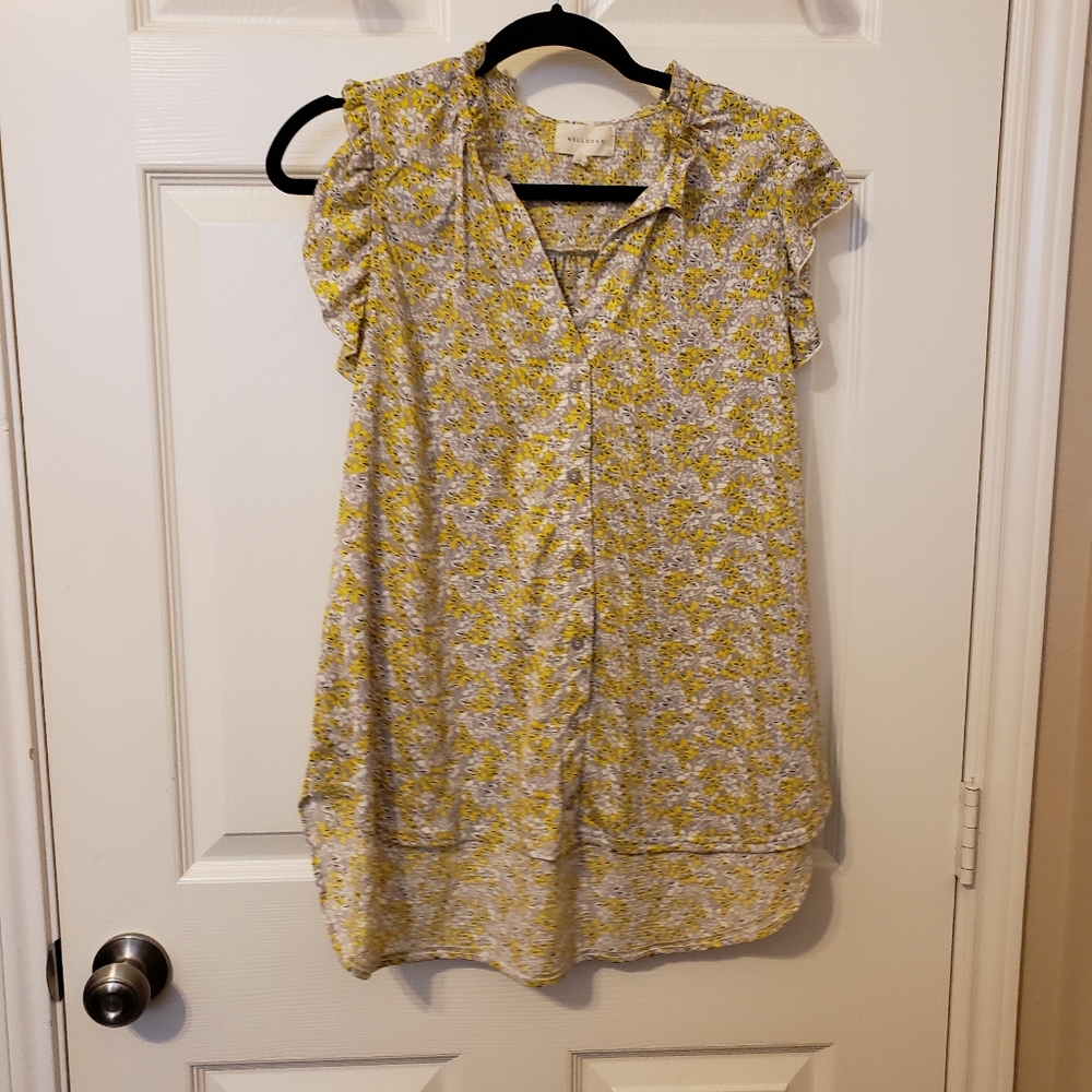 Melloday XL short sleeve blouse